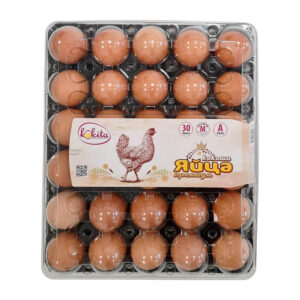 Premium hen eggs class A "Kokita 30 pieces - size" S "," M "," L "&" XL "